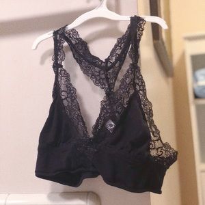 Black bralette